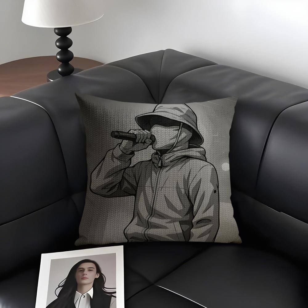 Design BBeny JJr Rapper Cushion Cover Natural Linen Organic Fabric DoubleSided Printing Sofa Home Decor Gift Pillow Case 30x30cm
Design BBeny JJr Rapper Cushion Cover Natural Linen Organic Fabric DoubleSided Printing Sofa Home Decor Gift Pillow Case 30x30cm