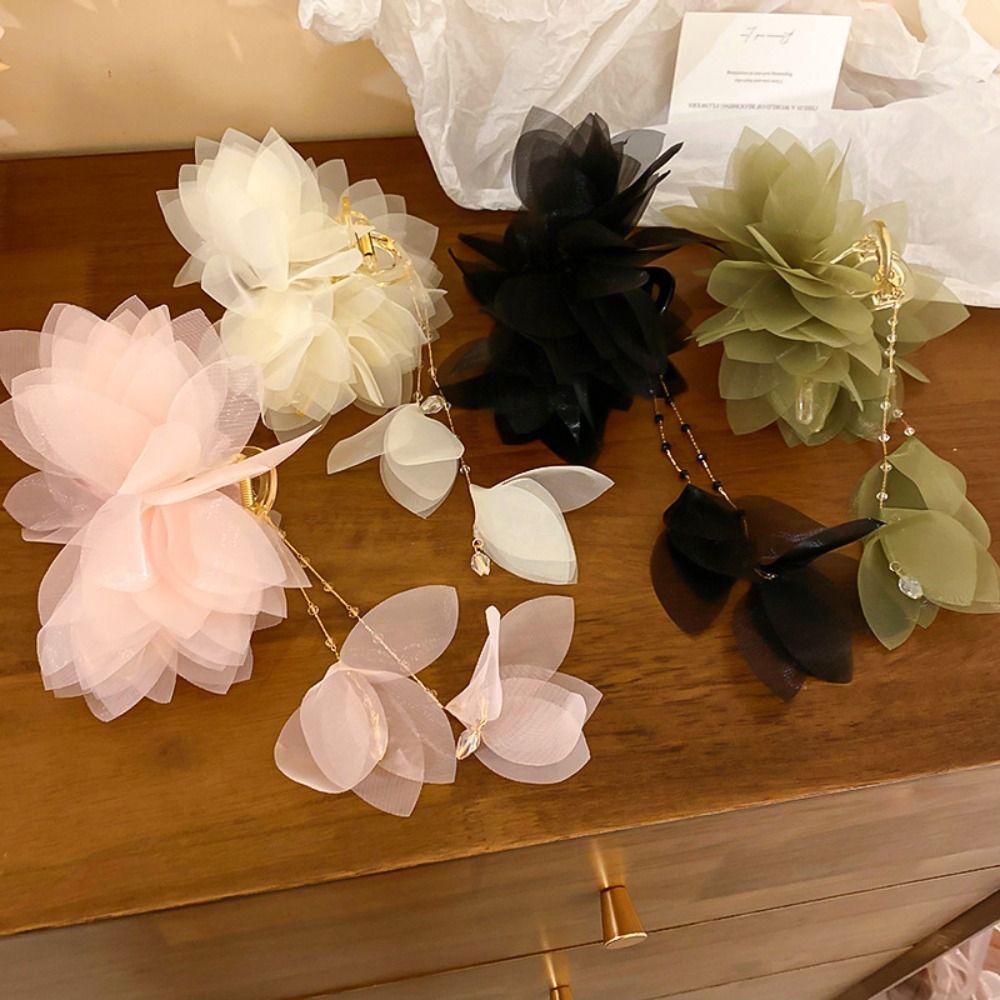 Long Tassel Hairpin Elegant Shark Clip Fashion Hair Clip Hair Accessories бежевий
Long Tassel Hairpin Elegant Shark Clip Fashion Hair Clip Hair Accessories бежевий