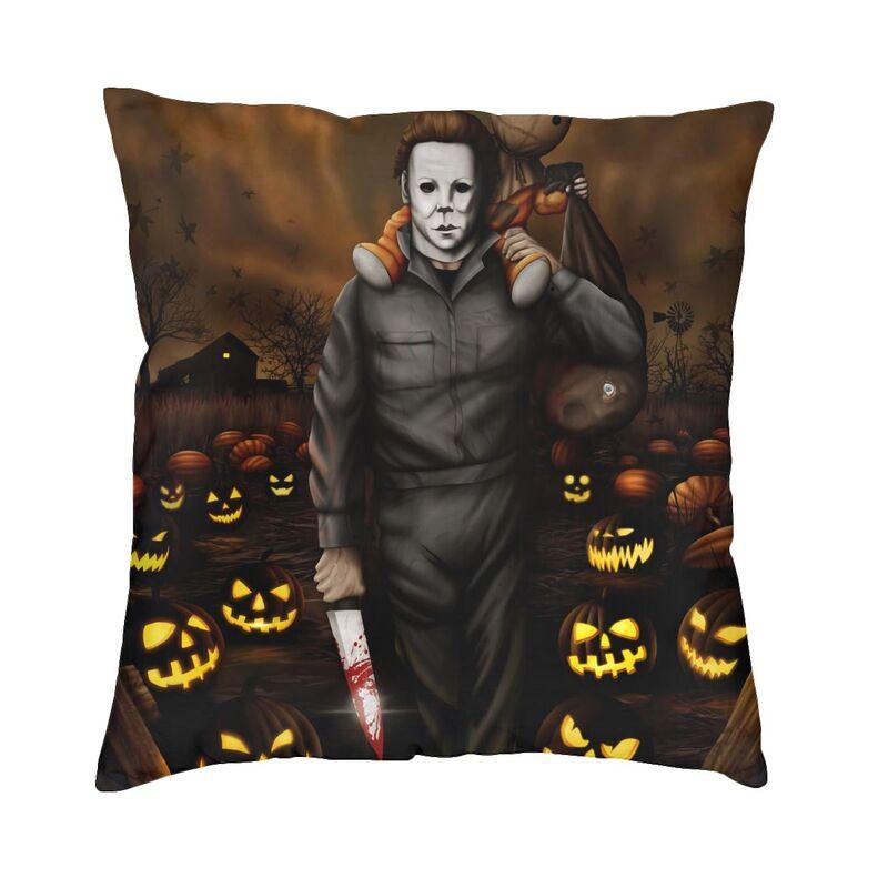 Michael Myers Cushion Cover 45x45cm Home Decorative Printing Halloween Horror Movie Throw Pillow for Car Double Side 30x30cm 12x12in
Michael Myers Cushion Cover 45x45cm Home Decorative Printing Halloween Horror Movie Throw Pillow for Car Double Side 30x30cm 12x12in
