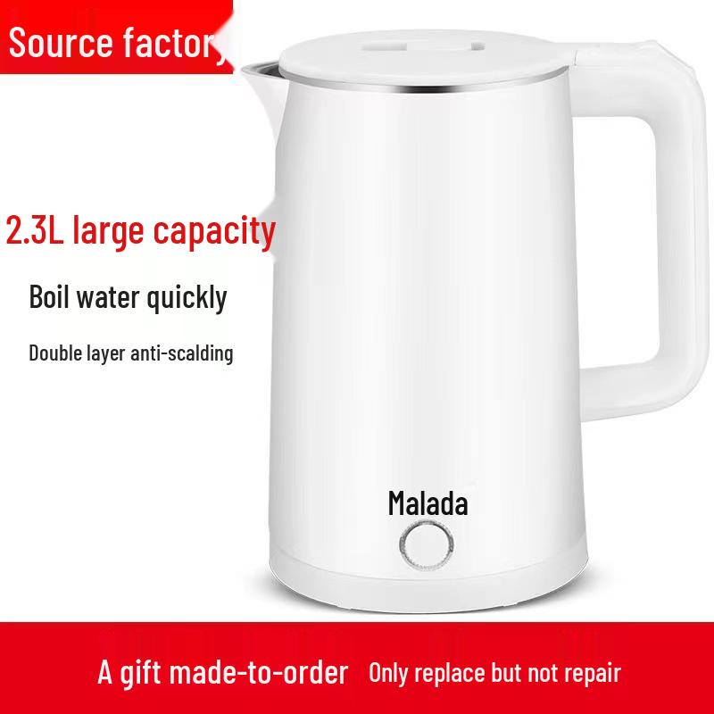 Stainless Steel Electric Kettle with Insulation and Auto Power-Off for Home and Dorm Use
Stainless Steel Electric Kettle with Insulation and Auto Power-Off for Home and Dorm Use