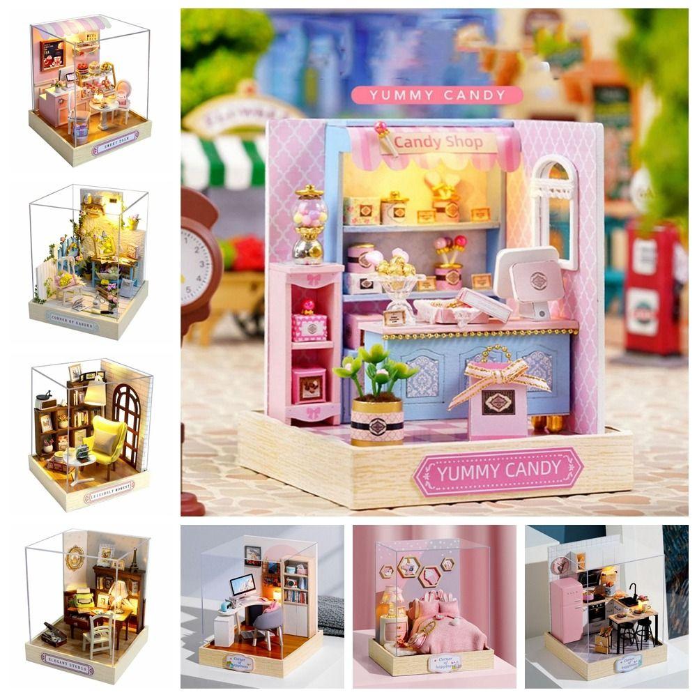 Миниатюрный мини-кукольный дом DIY Кукольный дом Модель DIY Kit Маленький дом Подарок на день рождения
Миниатюрный мини-кукольный дом DIY Кукольный дом Модель DIY Kit Маленький дом Подарок на день рождения