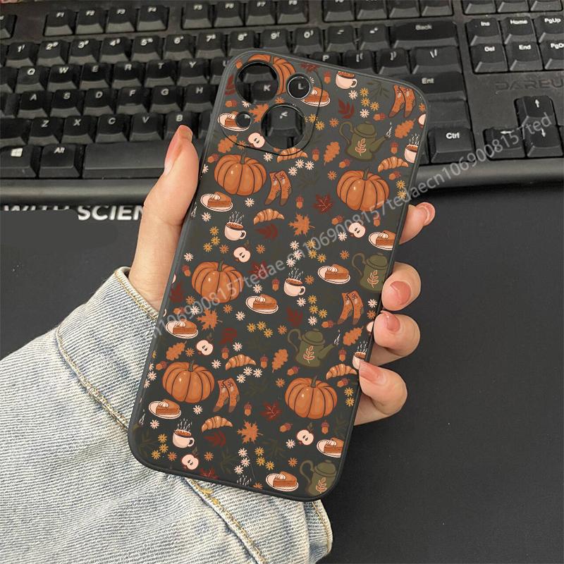 Графічний чохол для телефону з візерунком листя для IPhone 16 15 14 13 12 11 X XR 17 8 7 Plus Pro Max Осінні гарбузові листя Осінній силіконовий чохол iPhone17 Pro Max
Графічний чохол для телефону з візерунком листя для IPhone 16 15 14 13 12 11 X XR 17 8 7 Plus Pro Max Осінні гарбузові листя Осінній силіконовий чохол iPhone17 Pro Max