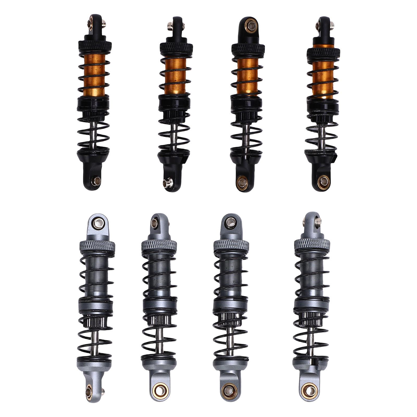 4PCS 70mm RC Shock Absorber Set Double Stage Spring Alloy RC Shock Damper Absorber for 1/10 RC Cars Gold
4PCS 70mm RC Shock Absorber Set Double Stage Spring Alloy RC Shock Damper Absorber for 1/10 RC Cars Gold