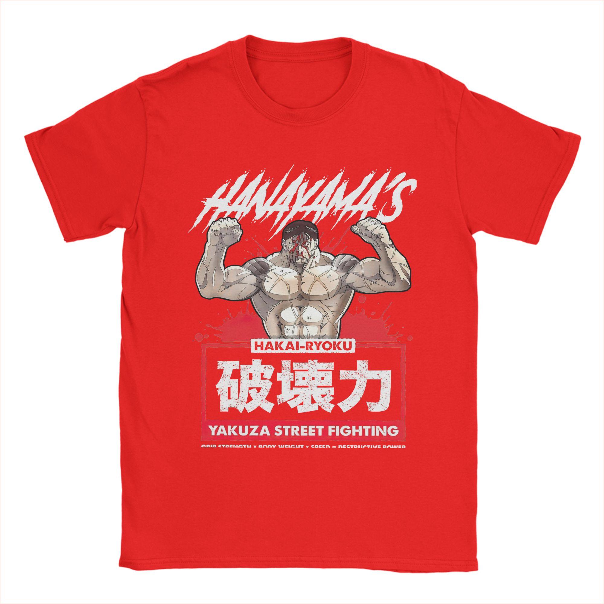 Мужские футболки Hanayamas Yakuza Street Fighting Baki с юмором, хлопковые, с круглым вырезом, с коротким рукавом, размеры 4XL 5XL S
Мужские футболки Hanayamas Yakuza Street Fighting Baki с юмором, хлопковые, с круглым вырезом, с коротким рукавом, размеры 4XL 5XL S