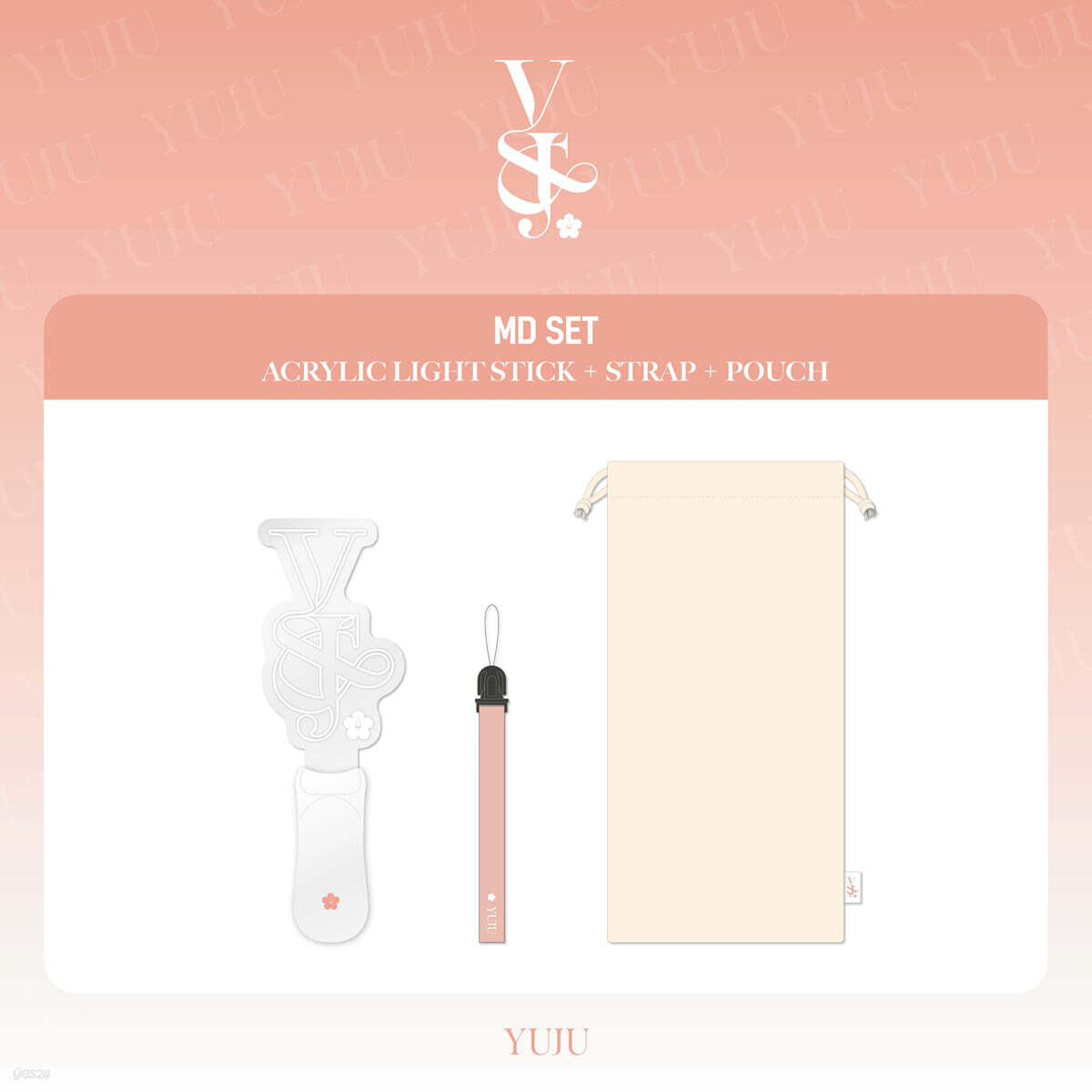 Yuju (YUJU) - YUJU ACRYLIC LIGHT STICK SET 
Yuju (YUJU) - YUJU ACRYLIC LIGHT STICK SET