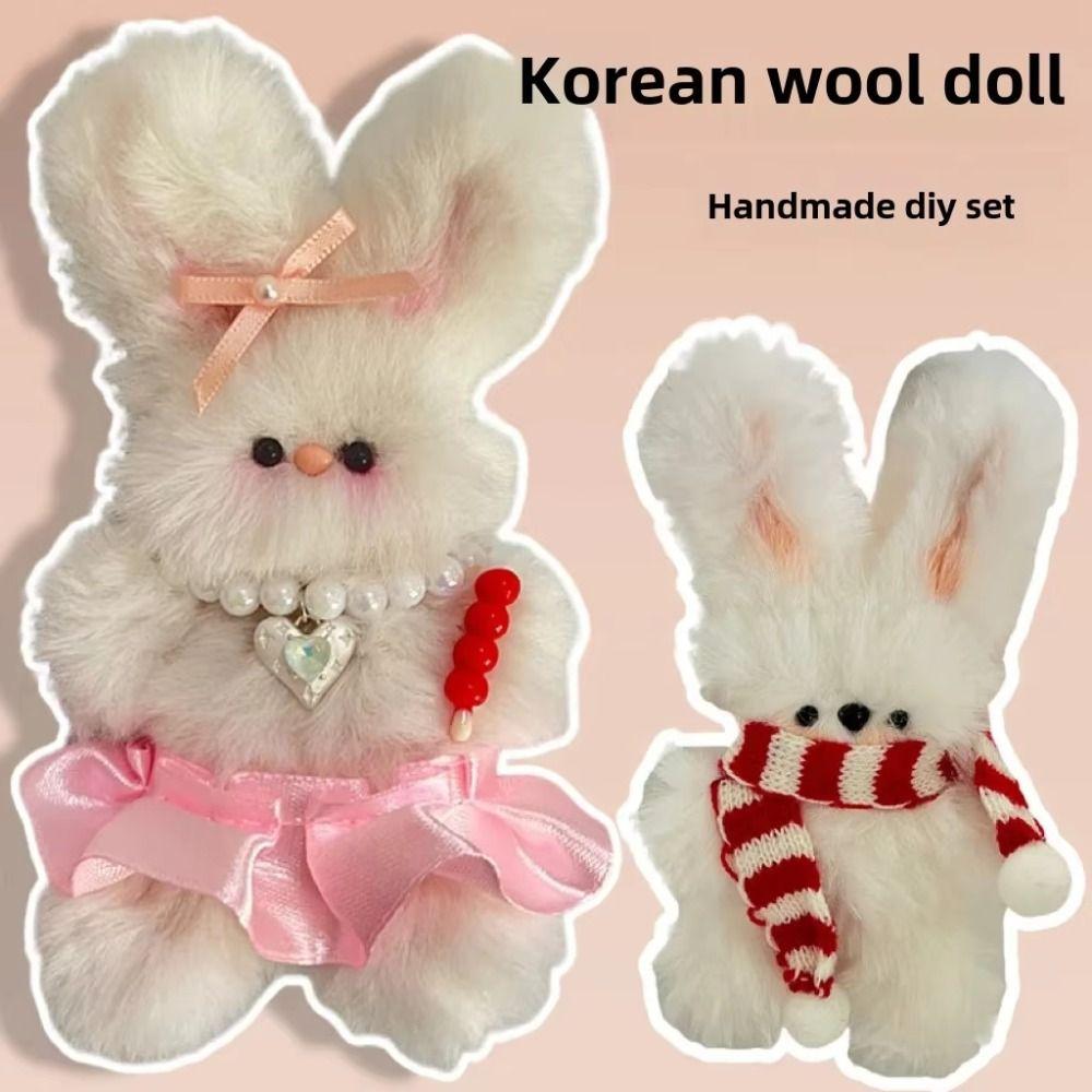 Iron Wire Rabbit Hair Twisting Stick Doll Sewing Homemade Plush Doll Educational Style 1
Iron Wire Rabbit Hair Twisting Stick Doll Sewing Homemade Plush Doll Educational Style 1