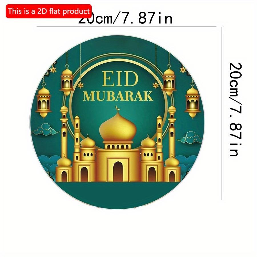 2D Плоский 20см 1шт Ид Мубарак великолепные узоры мечети и фонаря Хорошее качество Круглый Деревянный Подвесной Кулон, Зеленый Ретро витиеватый стиль Празднуйте Ид Украшение 20*20cm
2D Плоский 20см 1шт Ид Мубарак великолепные узоры мечети и фонаря Хорошее качество Круглый Деревянный Подвесной Кулон, Зеленый Ретро витиеватый стиль Празднуйте Ид Украшение 20*20cm