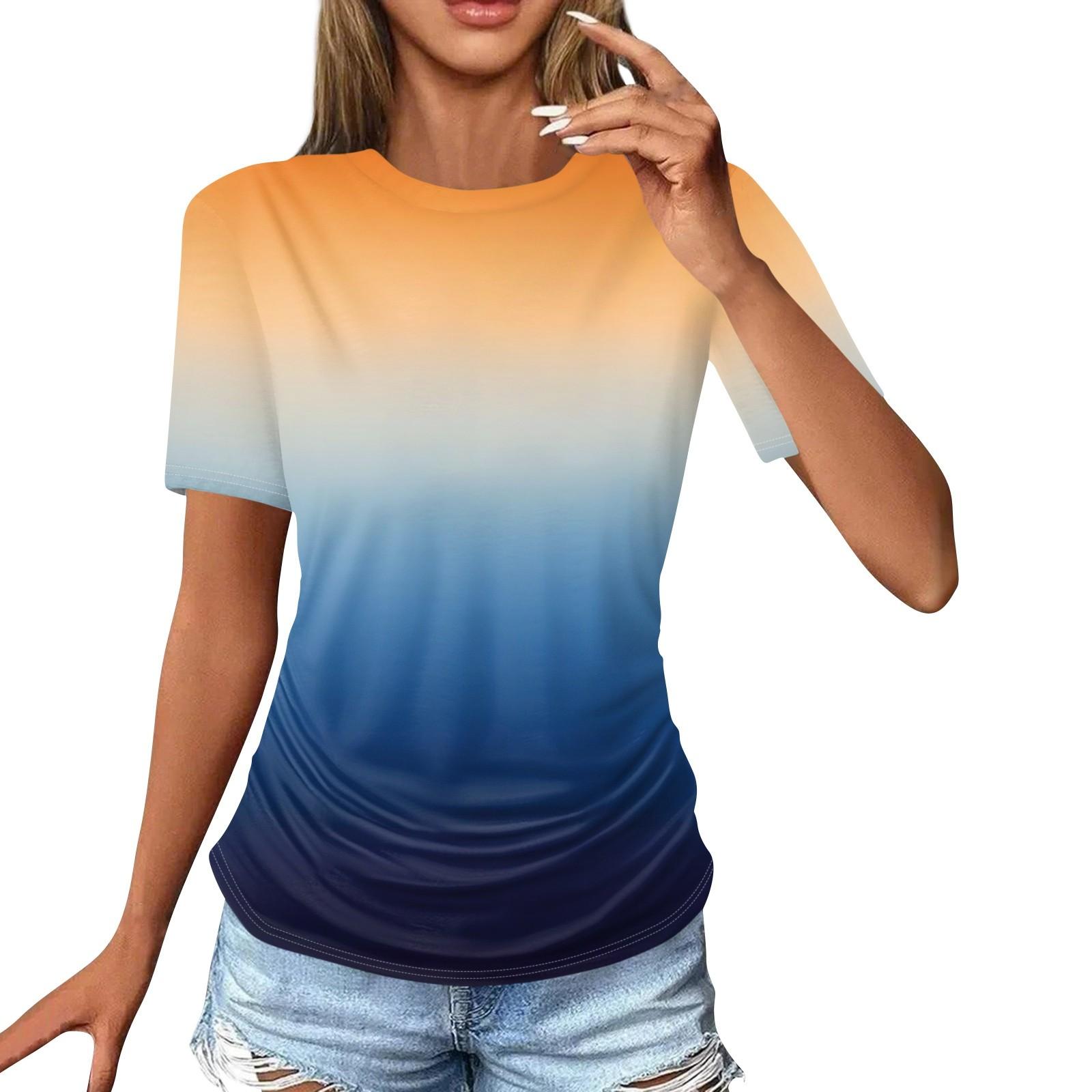 Женские футболки, модные повседневные топы с круглым вырезом и коротким рукавом, туника с принтом XL жёлтый
Женские футболки, модные повседневные топы с круглым вырезом и коротким рукавом, туника с принтом XL жёлтый