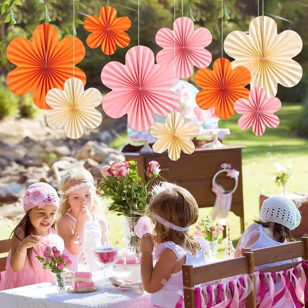 9PCS Colorful Paper Flowers Hanging Fans Photography Props Paper Floral Birthday Style 8
9PCS Colorful Paper Flowers Hanging Fans Photography Props Paper Floral Birthday Style 8