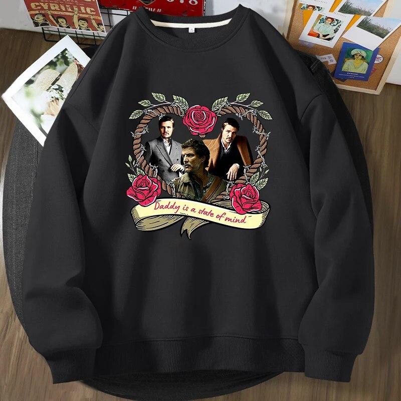 Pedro Pascal Daddy Is A State of Mind Sweatshirt Unisex Women Vintage TV Actor 90s Javier Pena Hoodie Unisex Streetwear Fans Clothes
Pedro Pascal Daddy Is A State of Mind Sweatshirt Unisex Women Vintage TV Actor 90s Javier Pena Hoodie Unisex Streetwear Fans Clothes