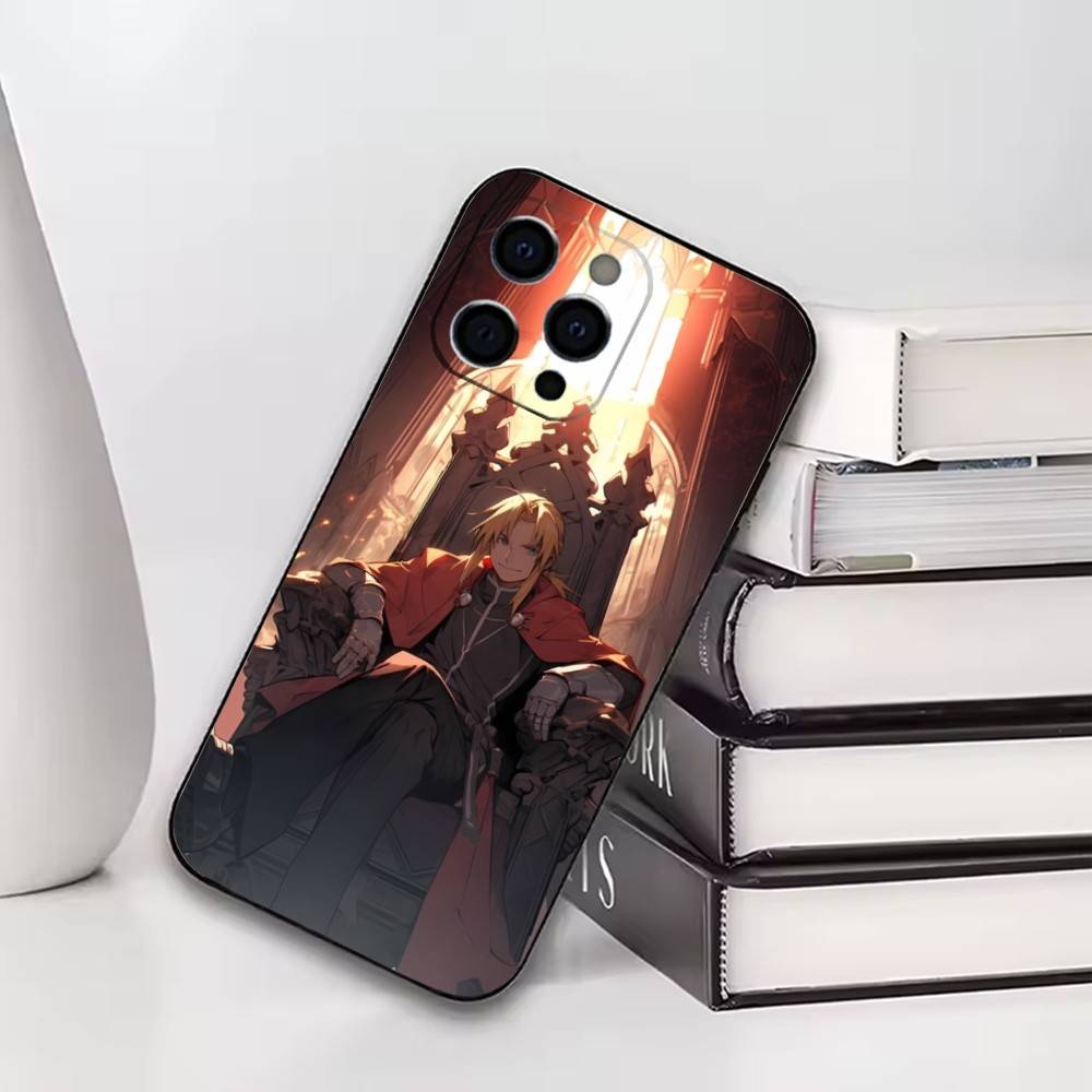 Fullmetal Alchemist Edward Elric Phone Case For iPhone17,16,15,14,13,12,11 Plus,Pro Soft Silicone Black Cover iPhone14Pro
Fullmetal Alchemist Edward Elric Phone Case For iPhone17,16,15,14,13,12,11 Plus,Pro Soft Silicone Black Cover iPhone14Pro