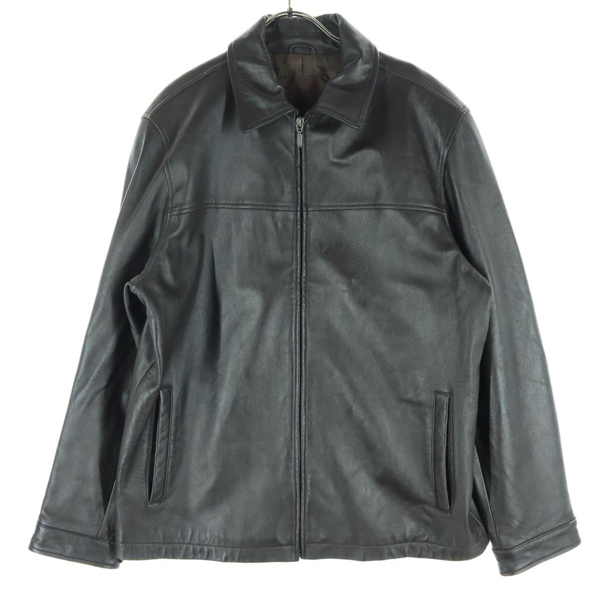 ALLEN JOLLY Long sleeve leather jacket L Brown Men s Used
ALLEN JOLLY Long sleeve leather jacket L Brown Men s Used