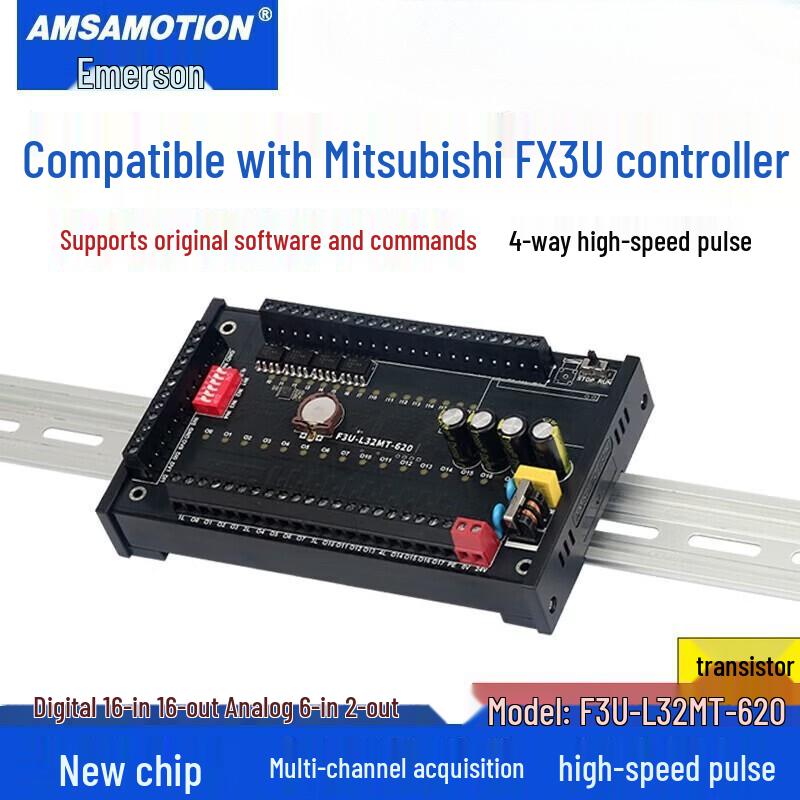AIMOXUN FX3U Compatible PLC Industrial Control Board
AIMOXUN FX3U Compatible PLC Industrial Control Board
