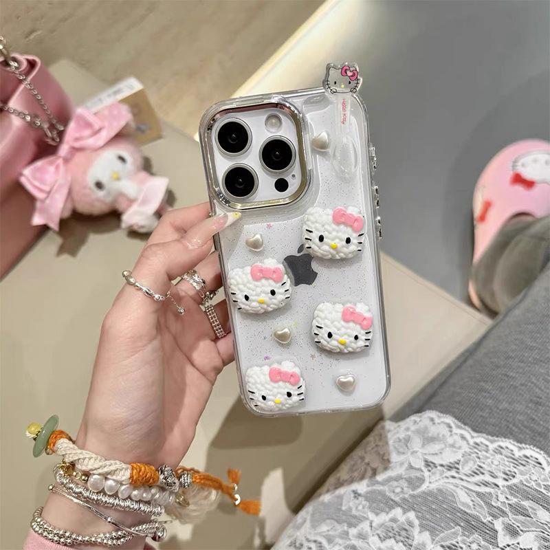 Cartoon Kt Glitter Mobile Phone Case For Iphone16Promax Transparent Apple 17 Girl Heart 15Pro Women S Model iPhone 7/8/SE 2020
Cartoon Kt Glitter Mobile Phone Case For Iphone16Promax Transparent Apple 17 Girl Heart 15Pro Women S Model iPhone 7/8/SE 2020