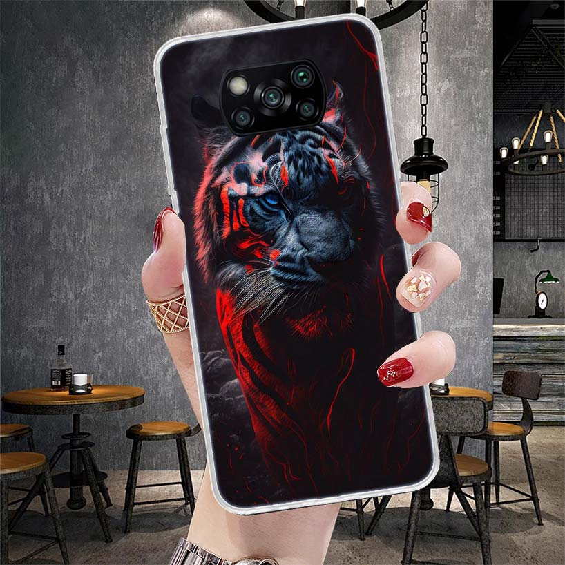 Ferocious Tiger Animal Soft Phone Case For Xiaomi Redmi 15C 15 13C 13 Poco X5 X6 X7 F7 Ultra M7 12C 12 10 10C 9C 9A 9T 9 Fundas Redmi 9
Ferocious Tiger Animal Soft Phone Case For Xiaomi Redmi 15C 15 13C 13 Poco X5 X6 X7 F7 Ultra M7 12C 12 10 10C 9C 9A 9T 9 Fundas Redmi 9