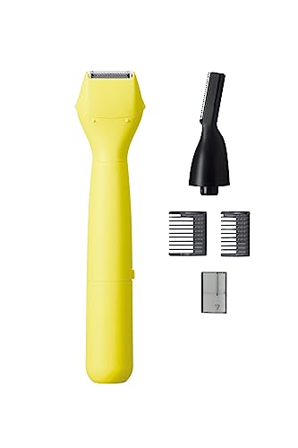 Panasonic ER-GZ50-Y First Multi Shaver for Eyebrows, Beard and Body Waterproof, Can be Used in Bath, Battery Operated, Yellow
Panasonic ER-GZ50-Y First Multi Shaver for Eyebrows, Beard and Body Waterproof, Can be Used in Bath, Battery Operated, Yellow