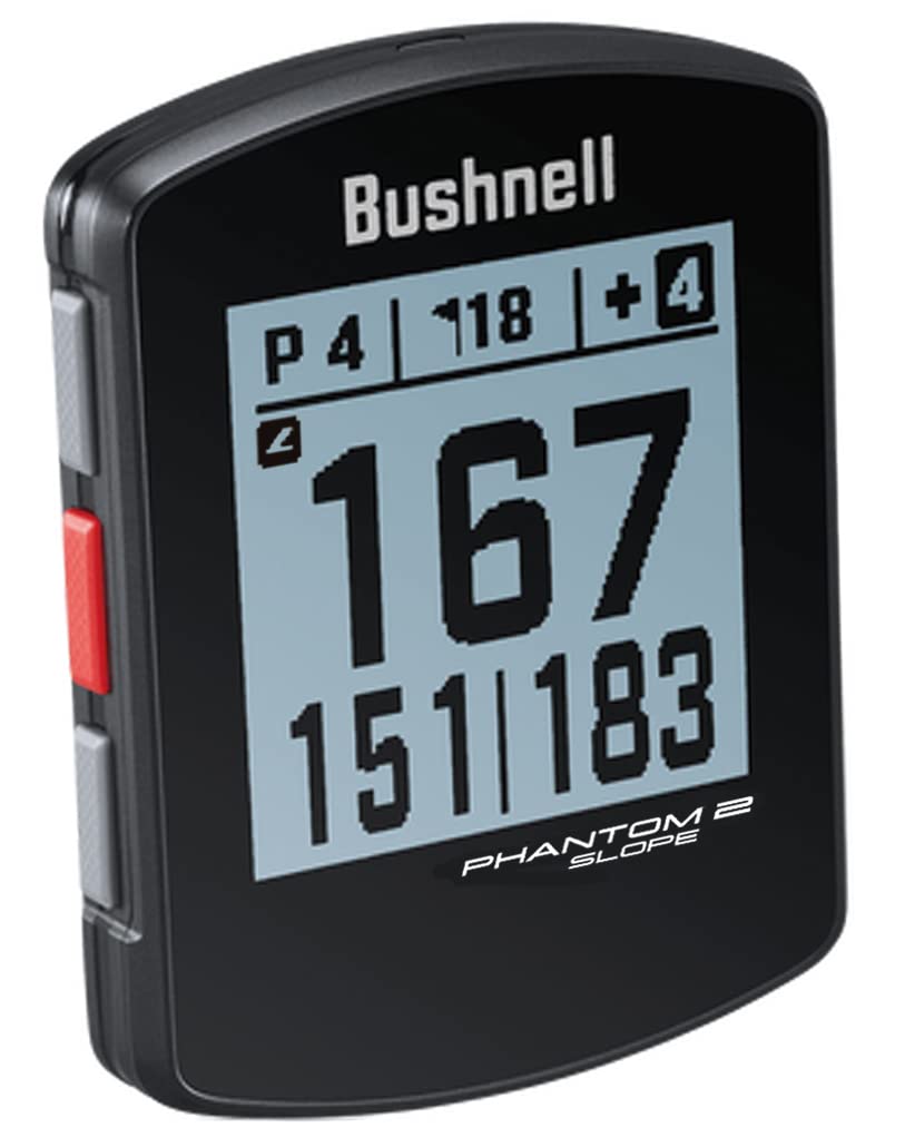 Bushnell Golf Distance Meter GPS Navigation Waterproof Compact Lightweight Phantom 2 Slope Black (BlackFFMen s, Lady s)
Bushnell Golf Distance Meter GPS Navigation Waterproof Compact Lightweight Phantom 2 Slope Black (BlackFFMen s, Lady s)