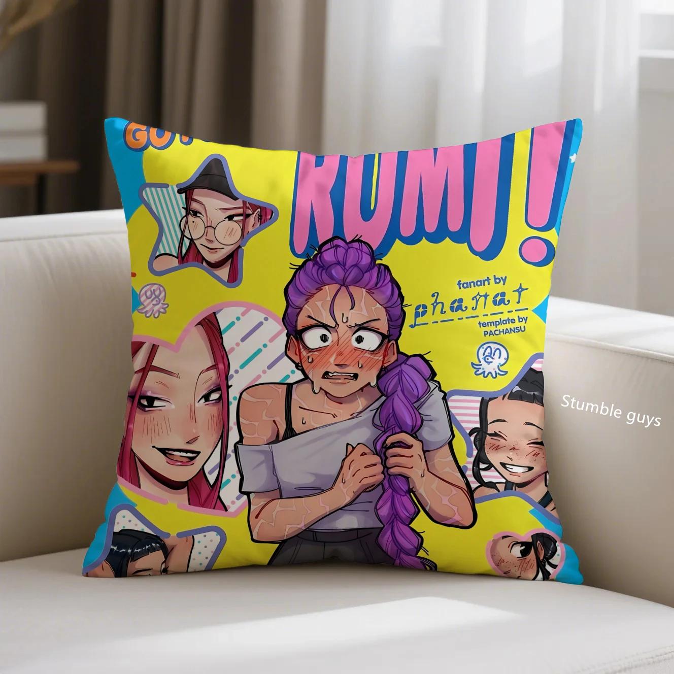 Мисливці на демонів Аніме Наволочка для диванної подушки Kpop Наволочка для подушки М яка 18x18Inch
Мисливці на демонів Аніме Наволочка для диванної подушки Kpop Наволочка для подушки М яка 18x18Inch