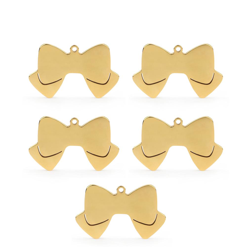 5pcs Blank Bow Dog Pendant Bow Tie Pet Collar Accessories Cat Dog Puppy Anti-lost Collar Pendant L 2.5x4cm
5pcs Blank Bow Dog Pendant Bow Tie Pet Collar Accessories Cat Dog Puppy Anti-lost Collar Pendant L 2.5x4cm