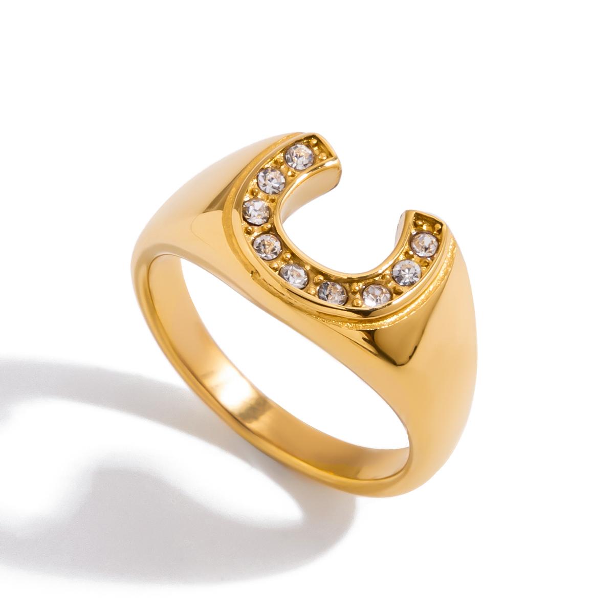 Yori New Cubic Zirconia U Shape Closed Ring Golden Wide Ring Statement Texture 18K PVD Plated Attractive Jewelry Bijoux 6 золотистый
Yori New Cubic Zirconia U Shape Closed Ring Golden Wide Ring Statement Texture 18K PVD Plated Attractive Jewelry Bijoux 6 золотистый