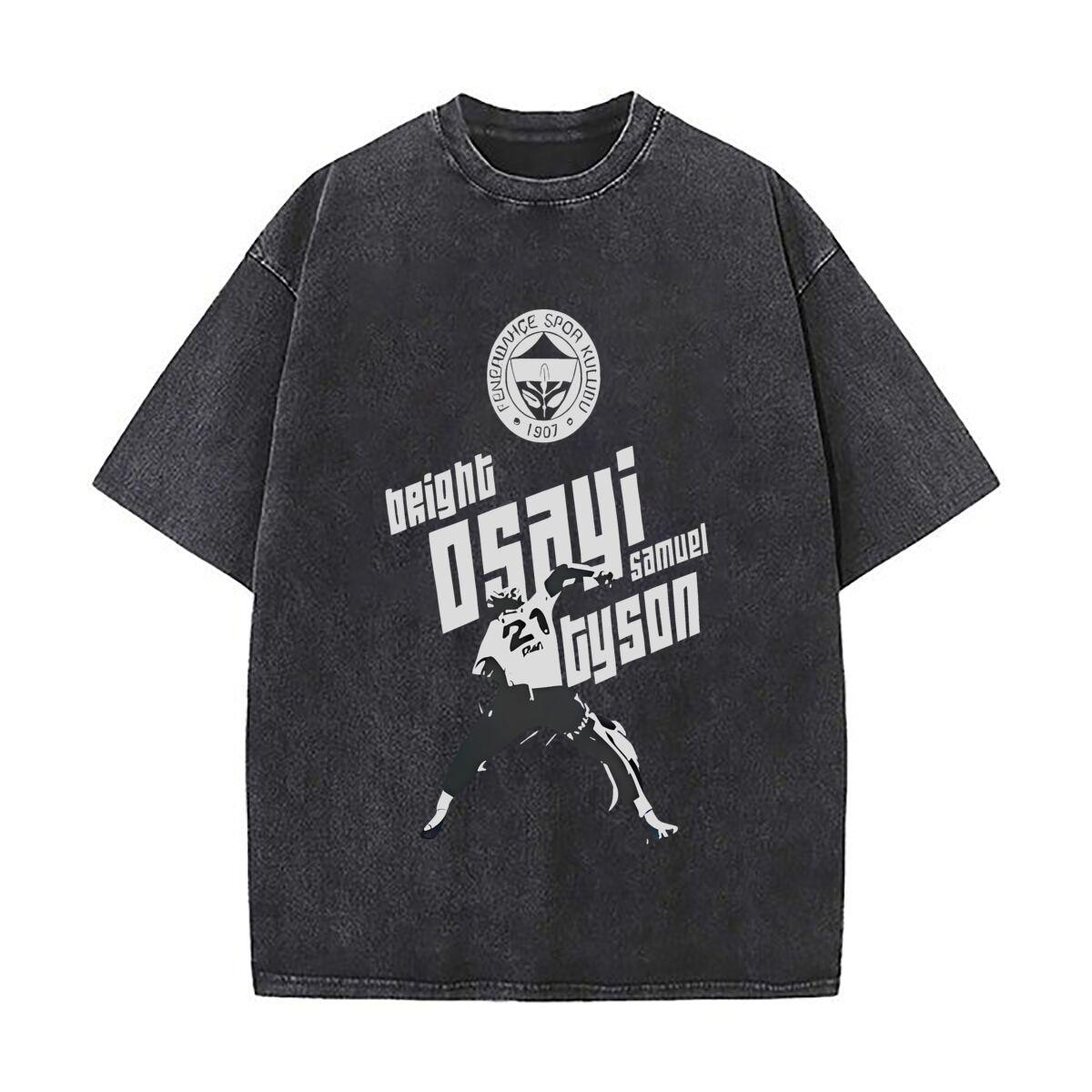 Osayi Dancer Dynamic Action Figure Art Washed Faded Vintage Short Sleeve Fashion Versatile Daily Tee S
Osayi Dancer Dynamic Action Figure Art Washed Faded Vintage Short Sleeve Fashion Versatile Daily Tee S