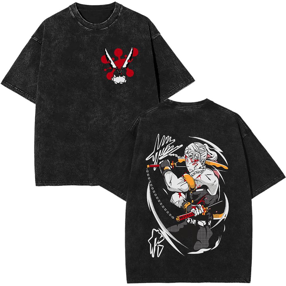Washed Vintage Anime Demon Slayer Uzui Tengen Tshirt Manga Muscular Ninja Mice Muki Gym T Shirt Oversized Cotton Cozy T Shirts S
Washed Vintage Anime Demon Slayer Uzui Tengen Tshirt Manga Muscular Ninja Mice Muki Gym T Shirt Oversized Cotton Cozy T Shirts S
