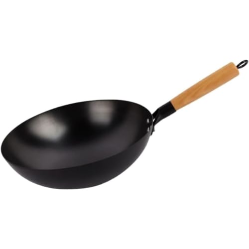 REENEW Handmade Iron Wok, Non-Stick, Lightweight, Energy-Saving, Rust-Resistant, Wooden Handle, Gas Stove Compatible, Chinese Beijing Wok (Single-Pot)
REENEW Handmade Iron Wok, Non-Stick, Lightweight, Energy-Saving, Rust-Resistant, Wooden Handle, Gas Stove Compatible, Chinese Beijing Wok (Single-Pot)