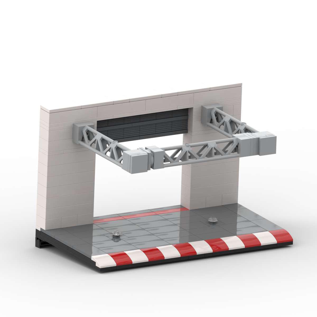 8-Stud Car Speed Racing Repair Station Display Stand - LEGO Compatible Building Blocks
8-Stud Car Speed Racing Repair Station Display Stand - LEGO Compatible Building Blocks