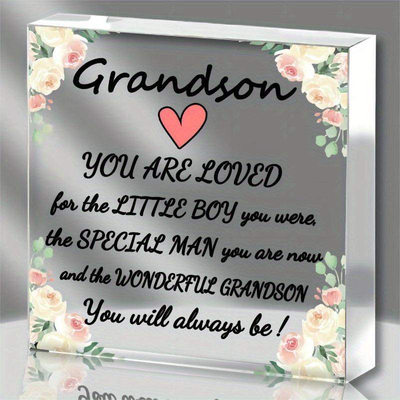 Grandchild s acrylic tabletop decoration gift, grandpa and grandma s birthday gift, graduation gift, Christmas gift чистый
Grandchild s acrylic tabletop decoration gift, grandpa and grandma s birthday gift, graduation gift, Christmas gift чистый