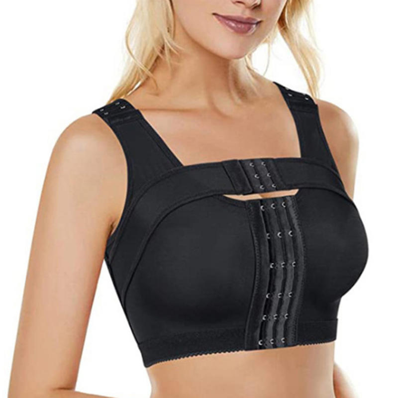 Women s Comfortable Front Closure Bra Solid Color Simple Underwear Light Support Bralette Soft Contraction for Extra Breast Everyday Wear 2XL
Women s Comfortable Front Closure Bra Solid Color Simple Underwear Light Support Bralette Soft Contraction for Extra Breast Everyday Wear 2XL