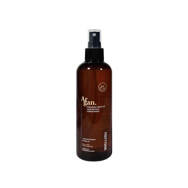 Pretty skin - Argan Romantic Perfume Hair Setting Water Spray 250ml
Pretty skin - Argan Romantic Perfume Hair Setting Water Spray 250ml