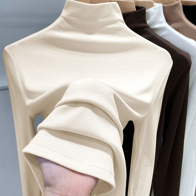 women s Ribbed Thermal Half High Neck Long Sleeve Top Autumn Winter Slim Fit Warm Stretchy Base Layer Blouse 3XL абрикосовий
women s Ribbed Thermal Half High Neck Long Sleeve Top Autumn Winter Slim Fit Warm Stretchy Base Layer Blouse 3XL абрикосовий