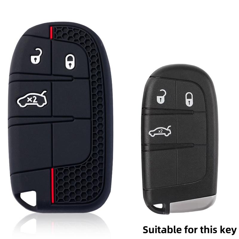 Silicone Car Key Cover Case For Fiat Dodge Ram Charger Journey Durango Jeep Grand Cherokee Chrysler Keyless Fob Shell Holder
Silicone Car Key Cover Case For Fiat Dodge Ram Charger Journey Durango Jeep Grand Cherokee Chrysler Keyless Fob Shell Holder