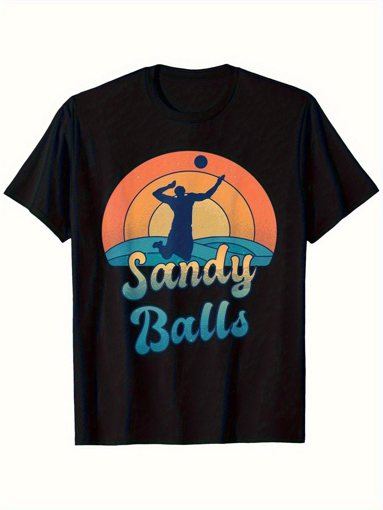 Beach Volleyball Graphic T-shirt - 100% Cotton Comfort Fit Crew Neck Tee with Vibrant Sunset & Player Design XXXL
Beach Volleyball Graphic T-shirt - 100% Cotton Comfort Fit Crew Neck Tee with Vibrant Sunset & Player Design XXXL