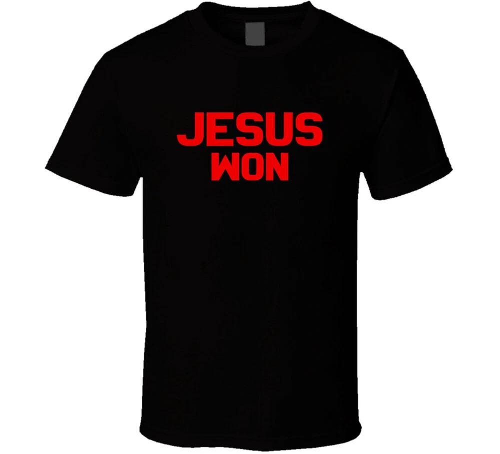 Jesus Won Christian Football Athlete Gift Inspiration T Shirt S
Jesus Won Christian Football Athlete Gift Inspiration T Shirt S