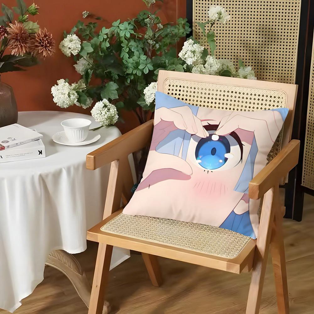Anime Cute RRem Cushion Cover Silky Short Plush Invisible Zipper Dustproof Sofa Pillow Case for Home Decor 30x30cm
Anime Cute RRem Cushion Cover Silky Short Plush Invisible Zipper Dustproof Sofa Pillow Case for Home Decor 30x30cm