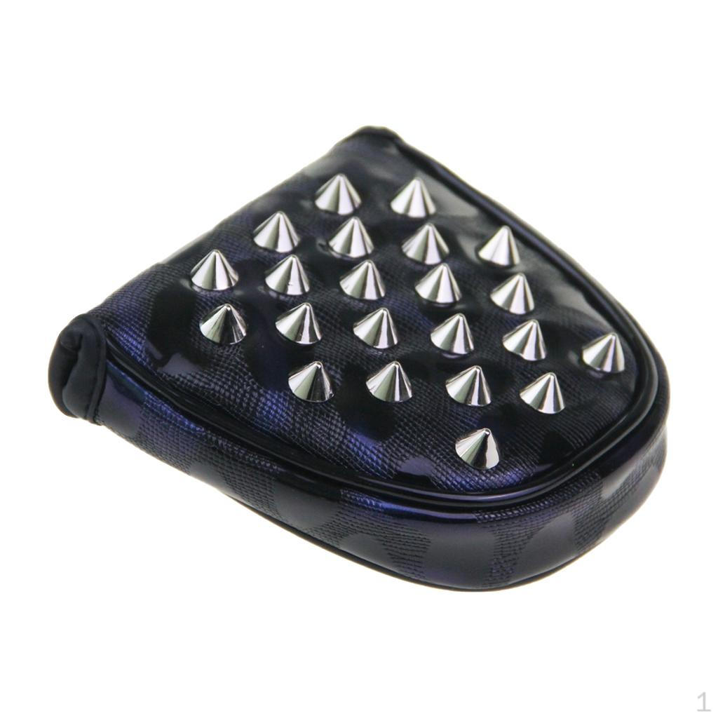 Durable Golf Club Head Cover Lock Rivet Design Mallet Putter with Shaft Non- PU Leather for Silver nails
Durable Golf Club Head Cover Lock Rivet Design Mallet Putter with Shaft Non- PU Leather for Silver nails