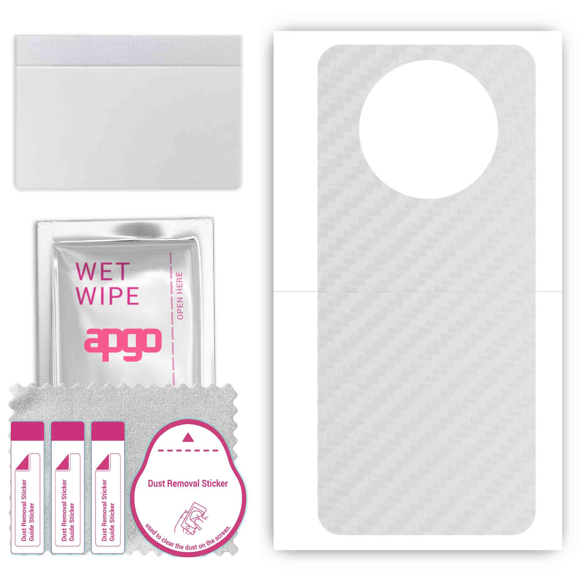 apgo Protective Skin Sticker for the back compatible with Honor X20, Wrap Film, Foil, Vinyl - Pattern Transparent Carbon
apgo Protective Skin Sticker for the back compatible with Honor X20, Wrap Film, Foil, Vinyl - Pattern Transparent Carbon
