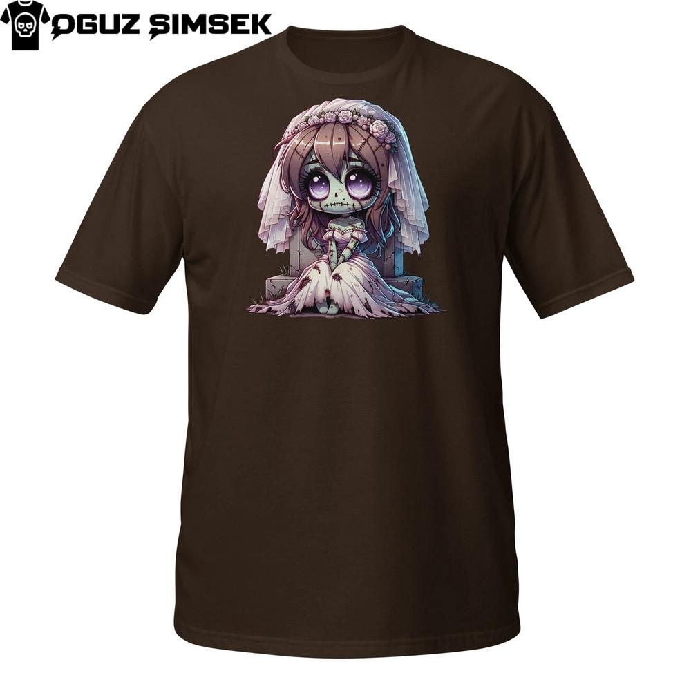 Готическая футболка «Невеста-зомби» – Футболка для хоррор-свадебного образа M
Готическая футболка «Невеста-зомби» – Футболка для хоррор-свадебного образа M