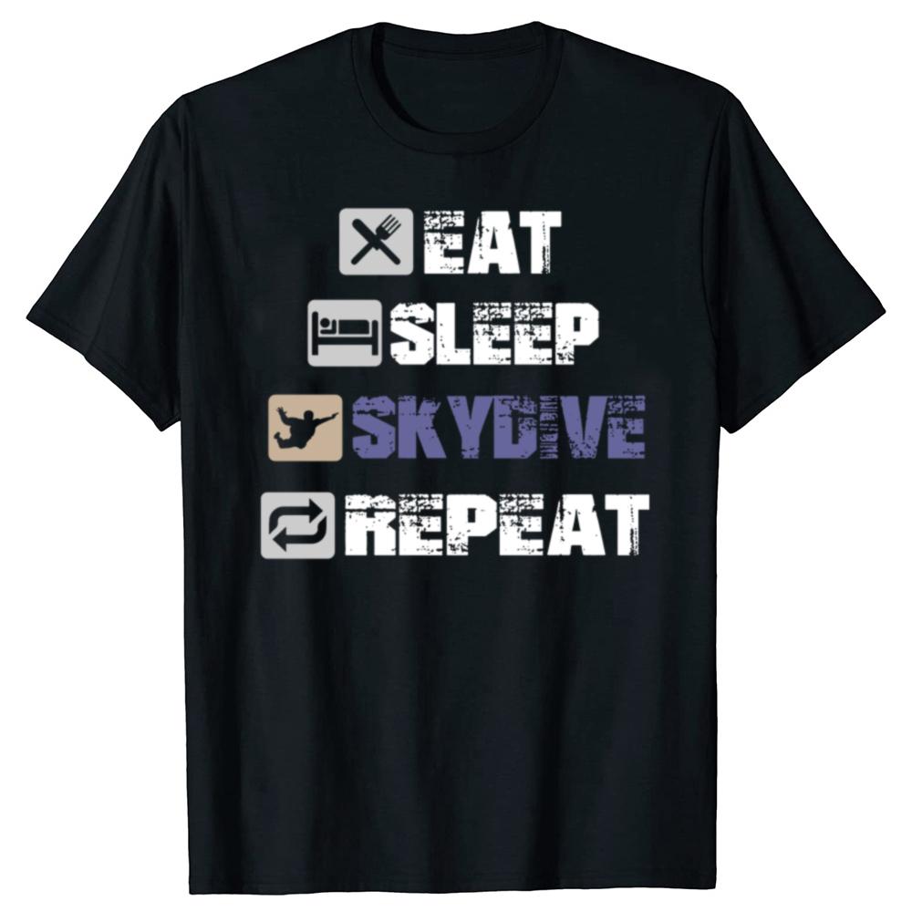 Funny Eat Sleep Skydive Repeat Graphic T-shirts Men Women s Fashion Casual Tshirt 100% Cotton Loose Oversized T Shirt Summer ... 5XL різнокольоровий
Funny Eat Sleep Skydive Repeat Graphic T-shirts Men Women s Fashion Casual Tshirt 100% Cotton Loose Oversized T Shirt Summer ... 5XL різнокольоровий