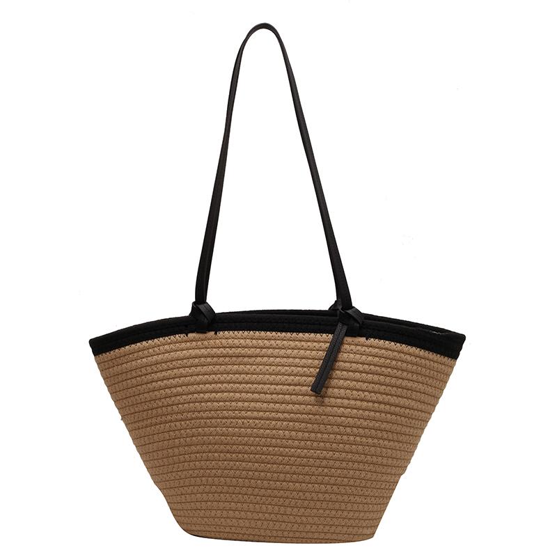 Summer Straw Solid Color Zipper Large Capacity Tote Bags Seaside Beach Vacati Shoulder Bags High Quality Casual Youth Handbags хакі
Summer Straw Solid Color Zipper Large Capacity Tote Bags Seaside Beach Vacati Shoulder Bags High Quality Casual Youth Handbags хакі