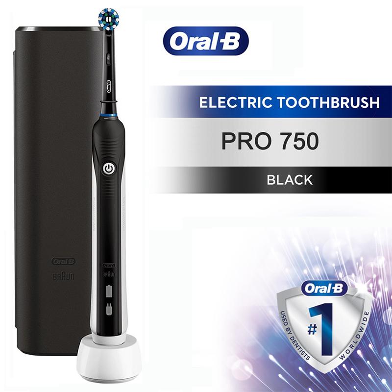 Электрическая зубная щетка Oral B для взрослых Pro 750, сменная головка щетки, жизнеспособность, чистящая зубная щетка, перезаряжаемый водонепроницаемый очиститель
Электрическая зубная щетка Oral B для взрослых Pro 750, сменная головка щетки, жизнеспособность, чистящая зубная щетка, перезаряжаемый водонепроницаемый очиститель
