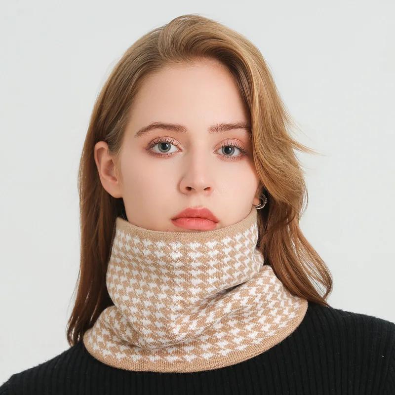 Women Men Soft Knitted Neck Warmer Thousand-bird Check Scarf Face Mask Winter Scarves Skating Warm Wool Fur Thick Men Ring Neck One Size
Women Men Soft Knitted Neck Warmer Thousand-bird Check Scarf Face Mask Winter Scarves Skating Warm Wool Fur Thick Men Ring Neck One Size