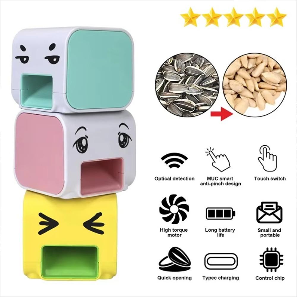 Electric Melon Seed Machine Multifunction Shelling Machine Sunflower Seeds Peeler Lazy Tool рожевий
Electric Melon Seed Machine Multifunction Shelling Machine Sunflower Seeds Peeler Lazy Tool рожевий