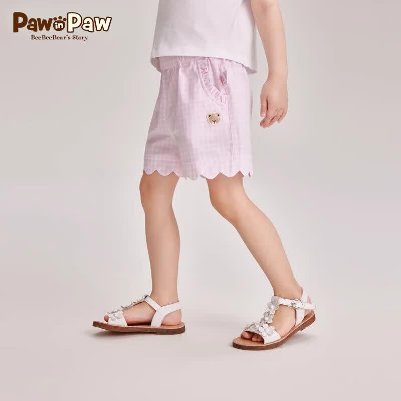 PawinPaw Baby Girl Cartoon Bear Wavy Edge Shorts 100
PawinPaw Baby Girl Cartoon Bear Wavy Edge Shorts 100