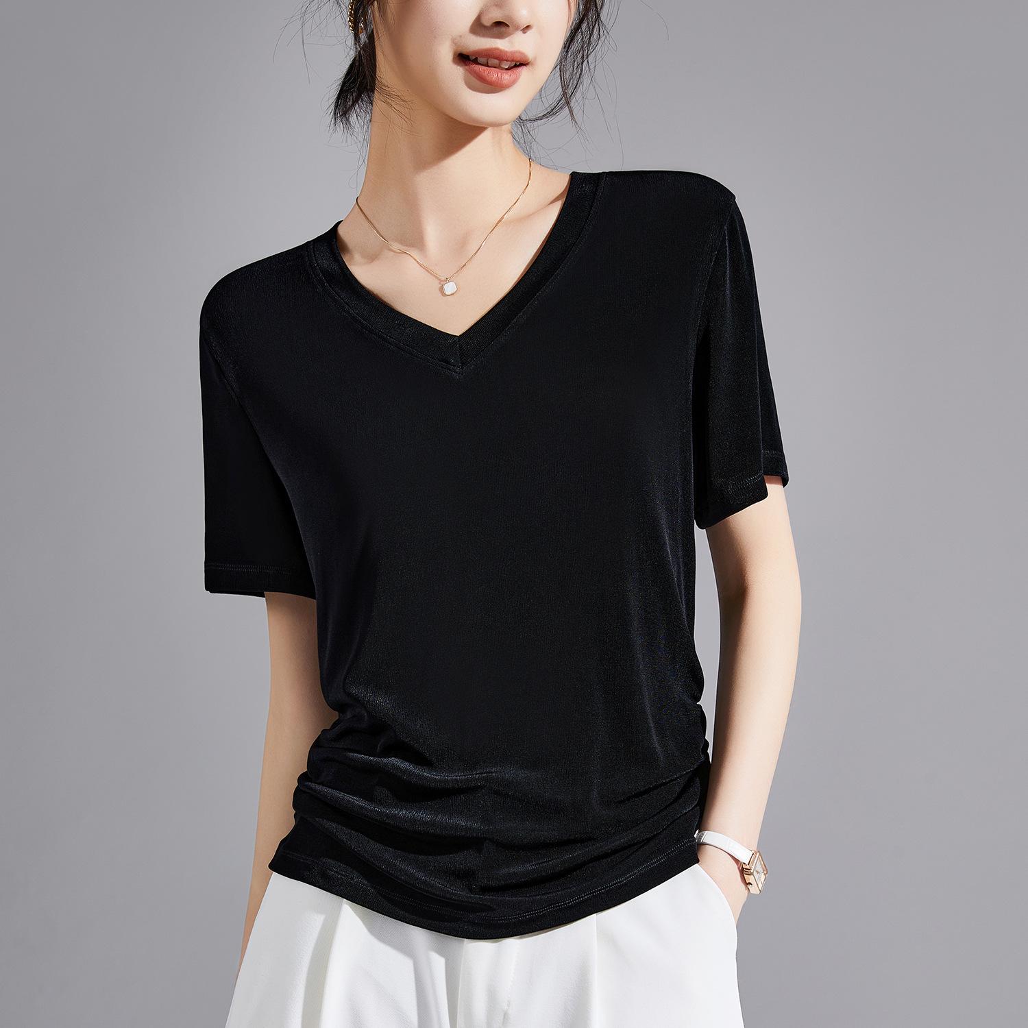 Imported Tencel triacetic acid heavy short-sleeved women, summer old money upstart design front shoulder top M
Imported Tencel triacetic acid heavy short-sleeved women, summer old money upstart design front shoulder top M