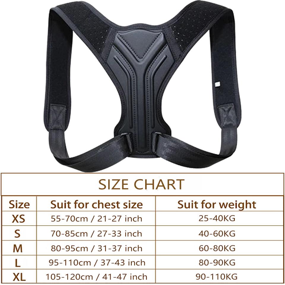 Корректор осанки Бандаж для спины Регулируемый корректор осанки для верхней части спины и плеч для облегчения боли Тренажер осанки Поддержка осанки позвоночника XS чёрный
Корректор осанки Бандаж для спины Регулируемый корректор осанки для верхней части спины и плеч для облегчения боли Тренажер осанки Поддержка осанки позвоночника XS чёрный