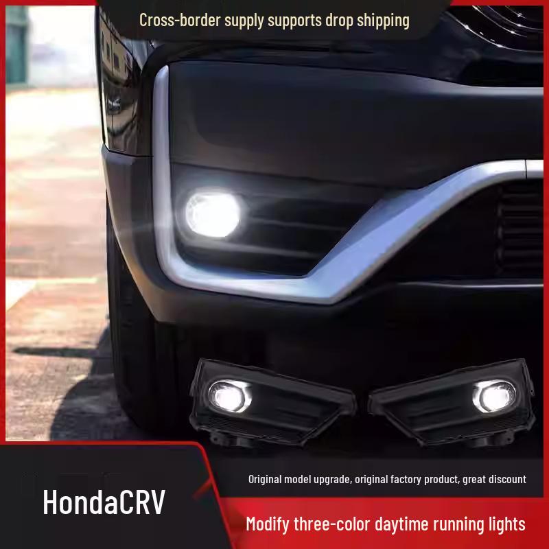 Compatible with 2020-2022 Honda CR-V Front Fog Light & Daytime Running Light Assembly.
Compatible with 2020-2022 Honda CR-V Front Fog Light & Daytime Running Light Assembly.