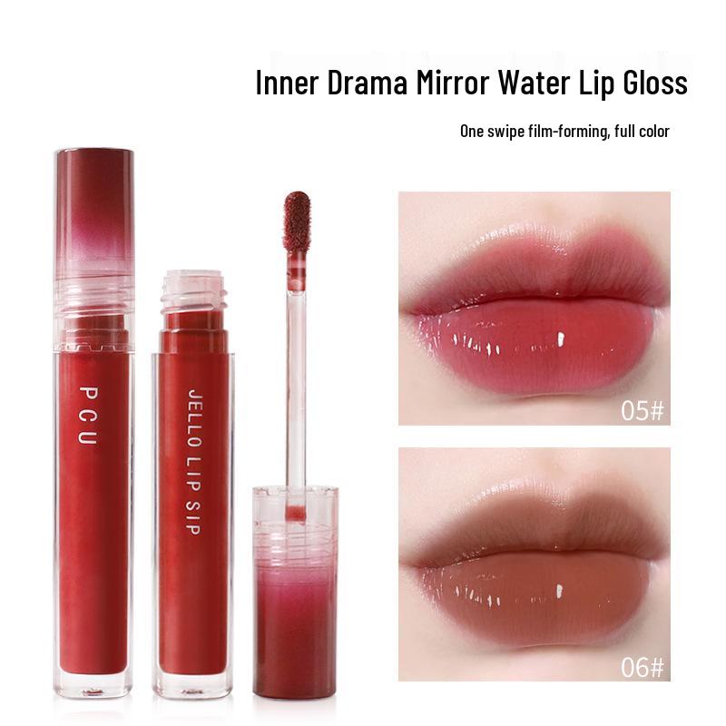 PCU Water Light Glass Mirror Lip Glaze - Waterproof, Long-lasting, Moisturizing, Whitening, No-Makeup Look Lipstick for Students
PCU Water Light Glass Mirror Lip Glaze - Waterproof, Long-lasting, Moisturizing, Whitening, No-Makeup Look Lipstick for Students