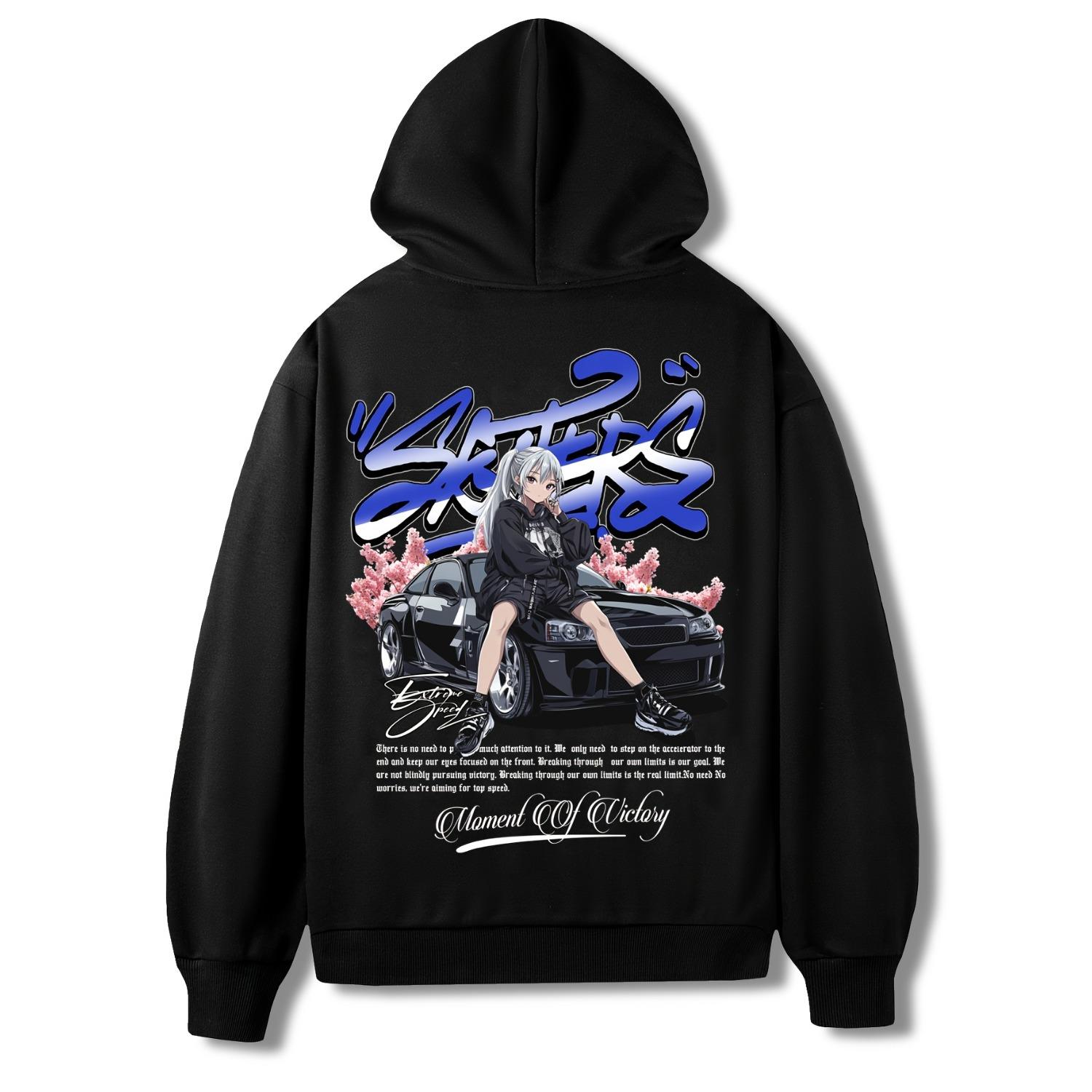 Men Hooded Sweatshirt Cherry BlossomAnime Girl Sports Car PrintStretch Long Sleeve Pullover Fit Print Graphic Hoodie Fall/Winter 3XL
Men Hooded Sweatshirt Cherry BlossomAnime Girl Sports Car PrintStretch Long Sleeve Pullover Fit Print Graphic Hoodie Fall/Winter 3XL